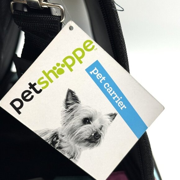 Dog Cat Carrier Polka Dot Soft Sided Pets Portable Folding Polyester Bag - Picture 5 of 13